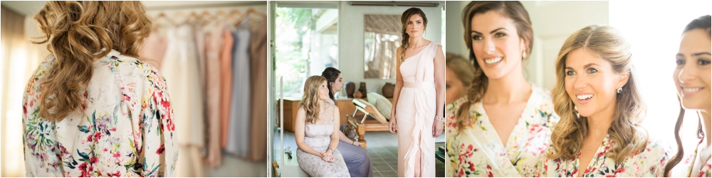 Bridal party at Longhouse Reserve